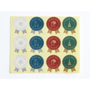 cotta シール ノルディックリボン(4柄×3片) cotta