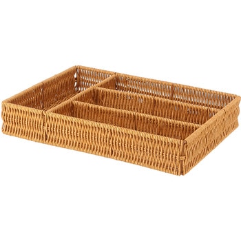 洗えるカトラリ収納 仕切り付き cotta