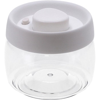 PUSH 空気が抜けるキャニスター 400ml cotta