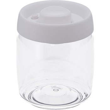 PUSH 空気が抜けるキャニスター 800ml cotta
