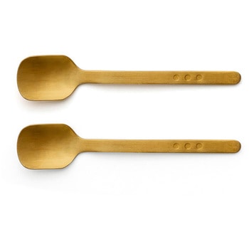 amabro デザートスプーン 2本入り (ゴールド) cotta