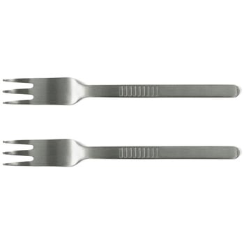 amabro デザートフォーク 2本入り (シルバー) cotta