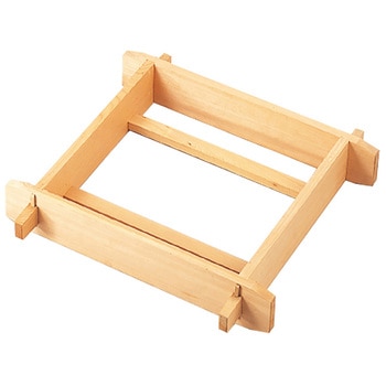 関東式角セイロ(1本爪) 尺4寸×H3寸 浅口 - cotta