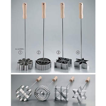 フルール /ローゼンキッフェリ型 ハートフラワー - cotta