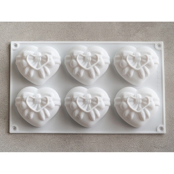 cotta シリコンモールド ハートリボン cotta