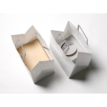 紙袋 マットホワイト M cotta