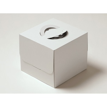 デコ箱 白ムジ 6号H200 cotta