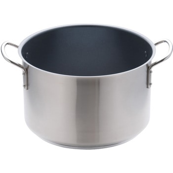 ムラノ インダクション テフロンセレクト半寸胴鍋(蓋無)32cm cotta