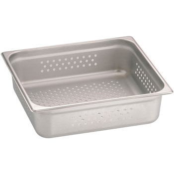 DO-EN18-8ガストロノーム穴明パン2/3 100mm 823.4PS cotta