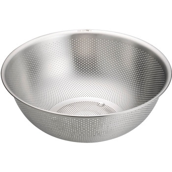 TKG18-8パンチング穴明ボール(水切用)36cm cotta