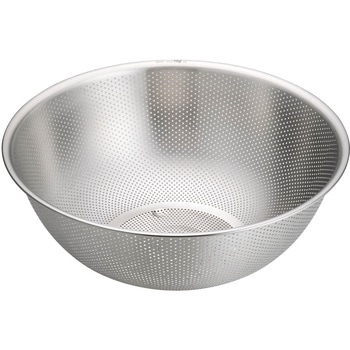 TKG18-8パンチング穴明ボール(水切用)39cm cotta