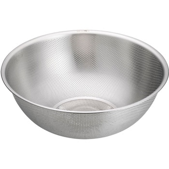 TKG18-8パンチング穴明ボール(水切用)45cm cotta