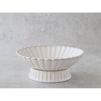 cotta 水切り穴付きコンポート皿 アンティーク (20cm) cotta