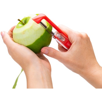 dreamfarm Sharple シャープナー付ピーラー レッド cotta