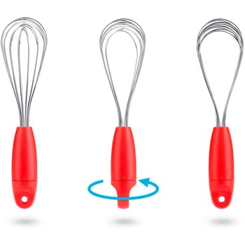 dreamfarm mini Flisk ウィスク 泡立て器 レッド 小 cotta