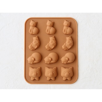 cotta シリコンモールド ねこシルエット - cotta