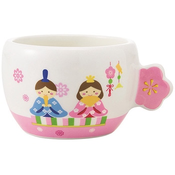 デザートカップ NEWお花付きお雛様カップ cotta