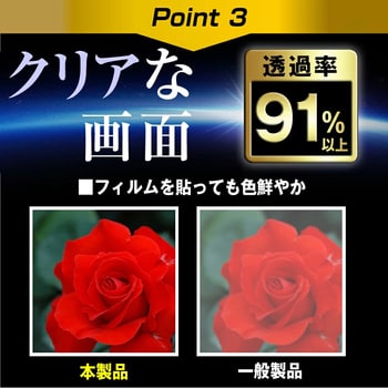 液晶保護フィルム トヨタ カローラ クロス ( 9 インチ )高硬度9H メディアフューチャー