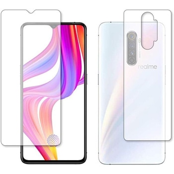 液晶保護フィルム Realme X2 Pro 液晶&背面両面保護高硬度9H ブルーライトカット メディアフューチャー