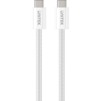 PD100W Magnetic USB-C to USB-C 1M Cable、White UNITEK