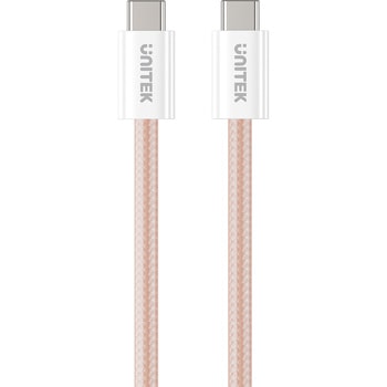 PD100W Magnetic USB-C to USB-C 1M Cable、Pink UNITEK