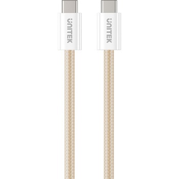PD100W Magnetic USB-C to USB-C 1M Cable、Cream Latte - UNITEK