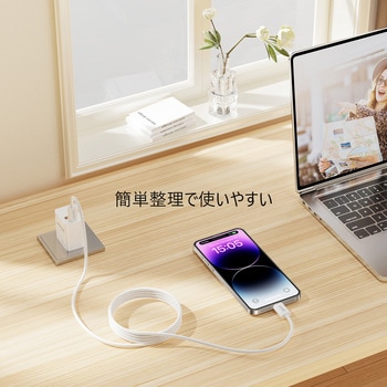 PD100W Magnetic USB-C to USB-C 1M Cable、Pink UNITEK