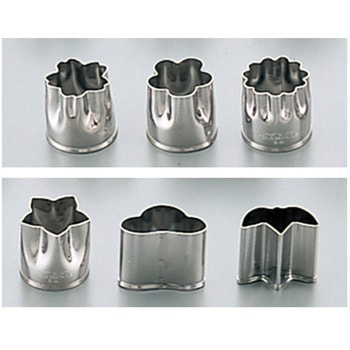 18-8ビスケット抜型(6ヶ入)小 - cotta