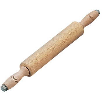 木製ローラー式めん棒 太型 60径×300mm cotta