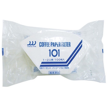 スリーフォーコーヒーフィルターNO-101(1～2人用)100枚 cotta