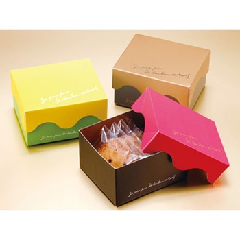 FS ヌーベルバーグBOX 小 ピンク/ブラック cotta