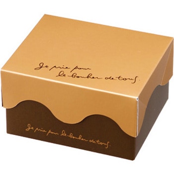 FS ヌーベルバーグBOX 小 ゴールド/ブラウン - cotta