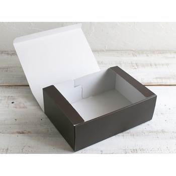 お好みBOX 長方 茶 cotta