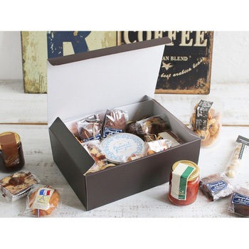 お好みBOX 長方 茶 cotta