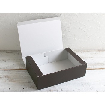 お好みBOX 長方 茶 cotta