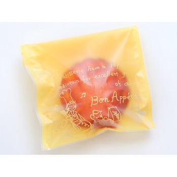 TMバリア二ツ折袋マット ボナペティ 中 クリーム cotta