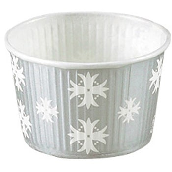 プリーツカップ 43F 銀 cotta