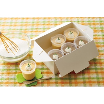 cotta ケーキ箱 手提サイドオープンNC 5×7 cotta