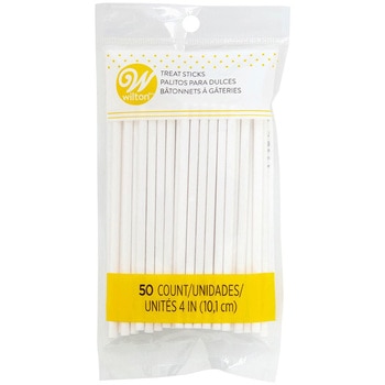 Wilton 4INロリポップスティックス(50本入) cotta