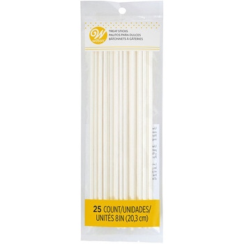 Wilton 8INロリポップスティックス(25本入) cotta