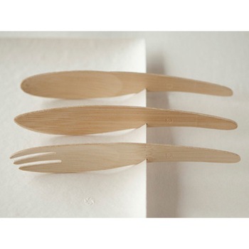 WASARA 竹製フォーク (12本入) cotta