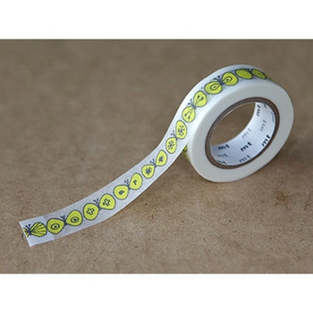 Mテープ-choucho-yellow 15mm cotta