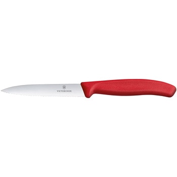 VICTORINOX ペティナイフ波刃(レッド)10cm cotta