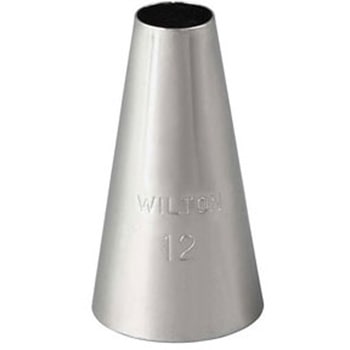 Wilton ラウンドチップ #12 cotta
