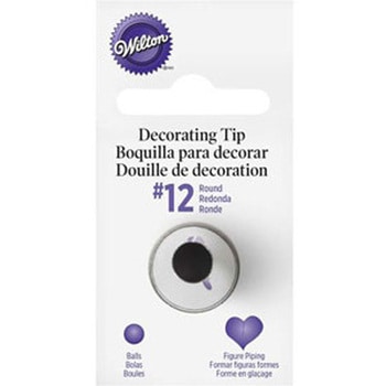 Wilton ラウンドチップ #12 cotta