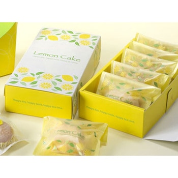 F レモンケーキボックス 5個用 cotta