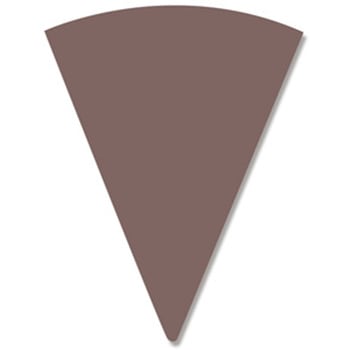 ワッフルコーンスリーブ 無地 BR cotta