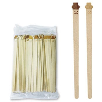 木製マドラー ひげ(100本入) cotta