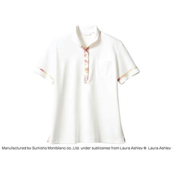 LAURA ASHLEY ニットシャツLW201-12(オフホワイト/アメリ ピンク) LL cotta