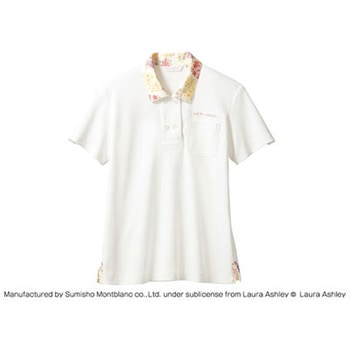 LAURA ASHLEY ニットシャツLW202-12(オフホワイト/アメリ ピンク) LL cotta